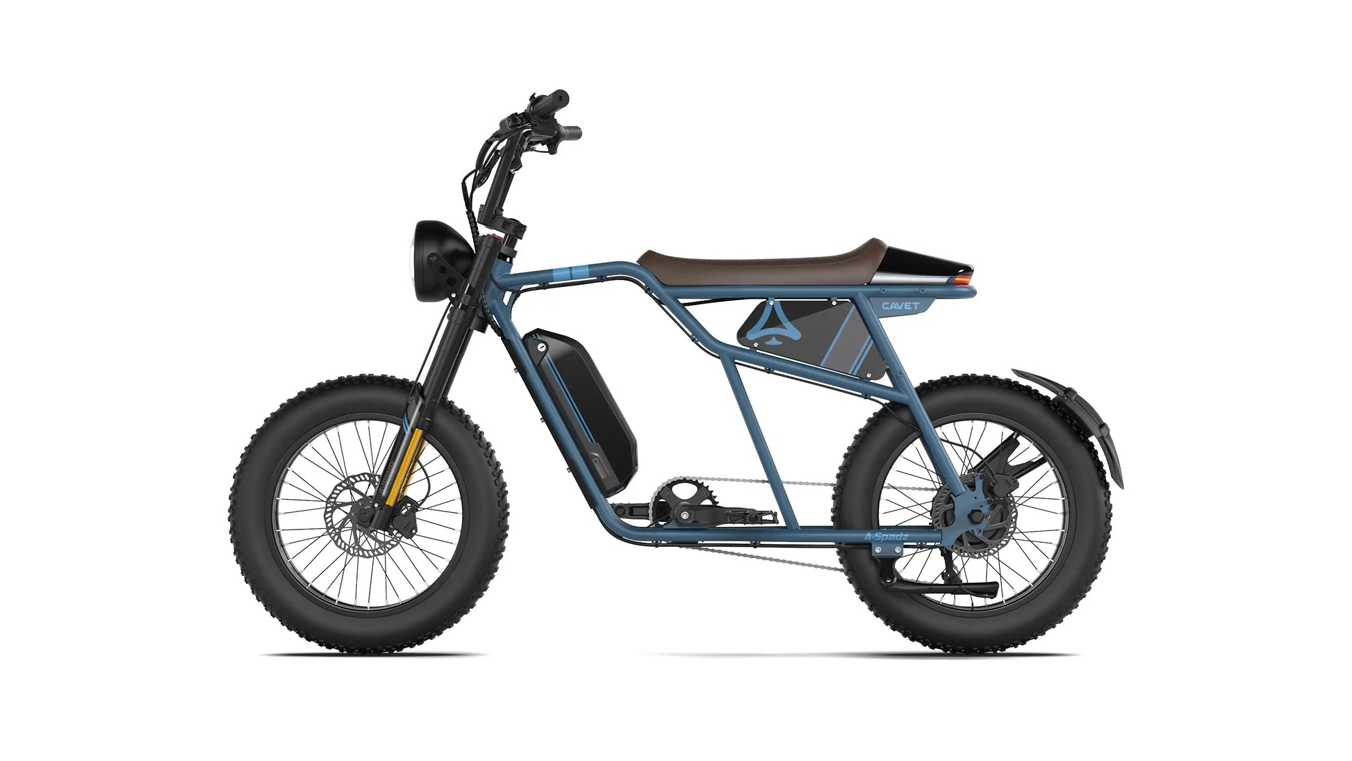 美國 Cavet 智慧電動輔助自行車-夜幕藍 A-Spadz
