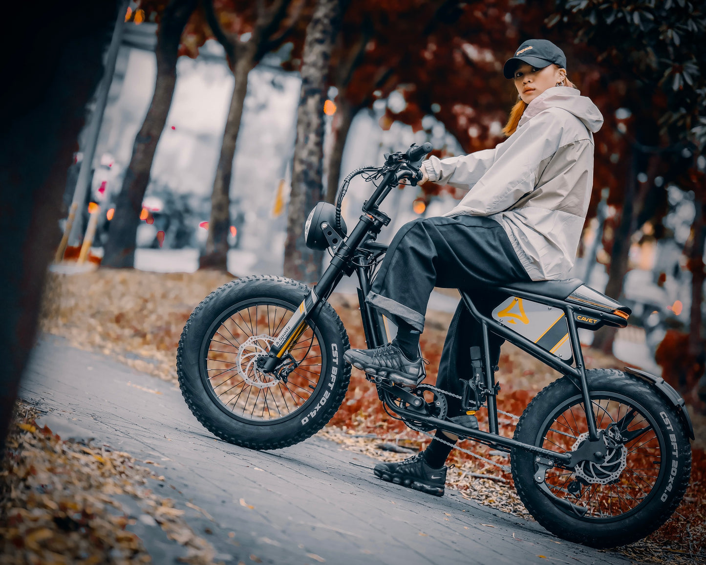 美國Aspadz Cavet智能電動輔助自行車-太空黑  電動自行車 | 電輔車|胖胎車